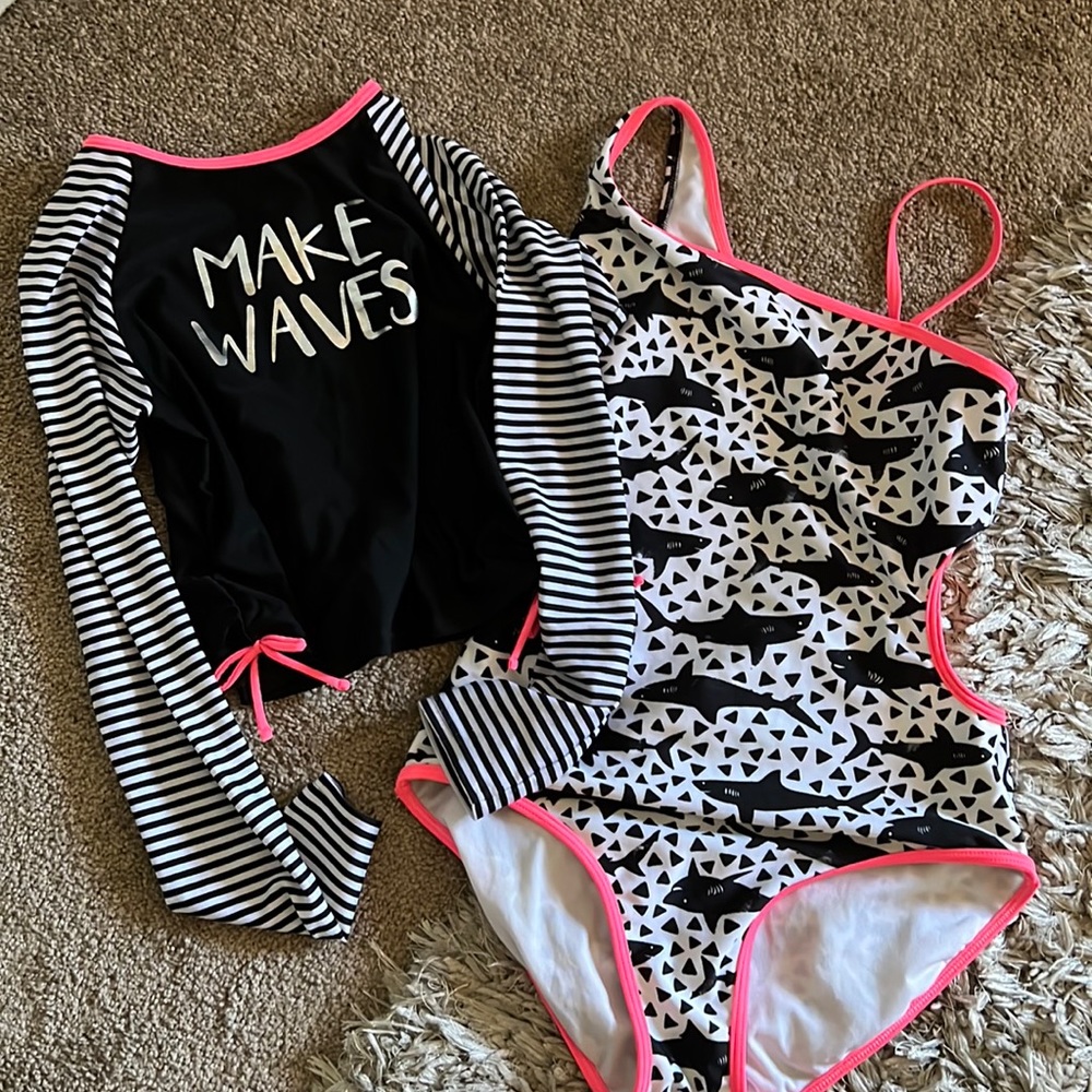 Girls Swim Suit - Art Class
